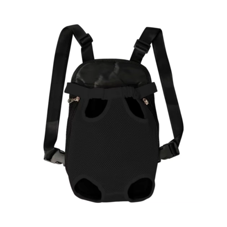 Sac de Transport Poitrine Chat et Petit Chien Noir