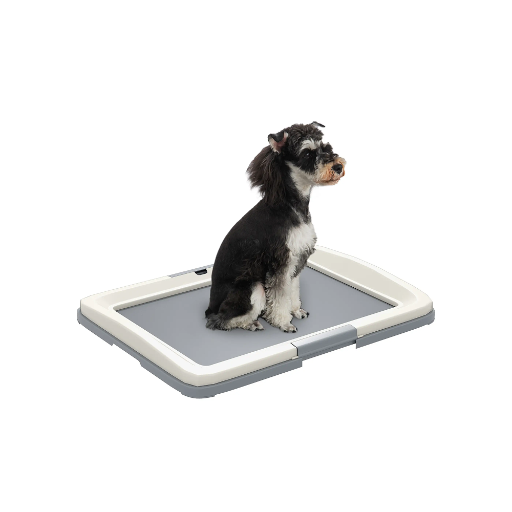 Toilette de Propreté pour Chien ComfortXL 63x48,5 cm Grise Toilette de Propreté pour Chien ComfortXL 63x48,5 cm Grise